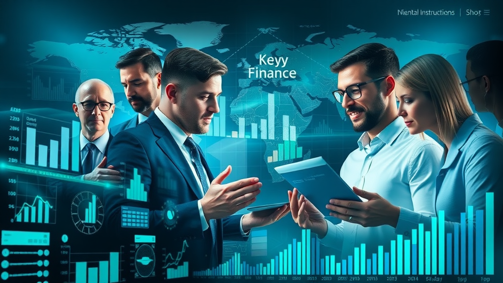 Collage representing the future of strategic finance with diverse finance professionals collaborating