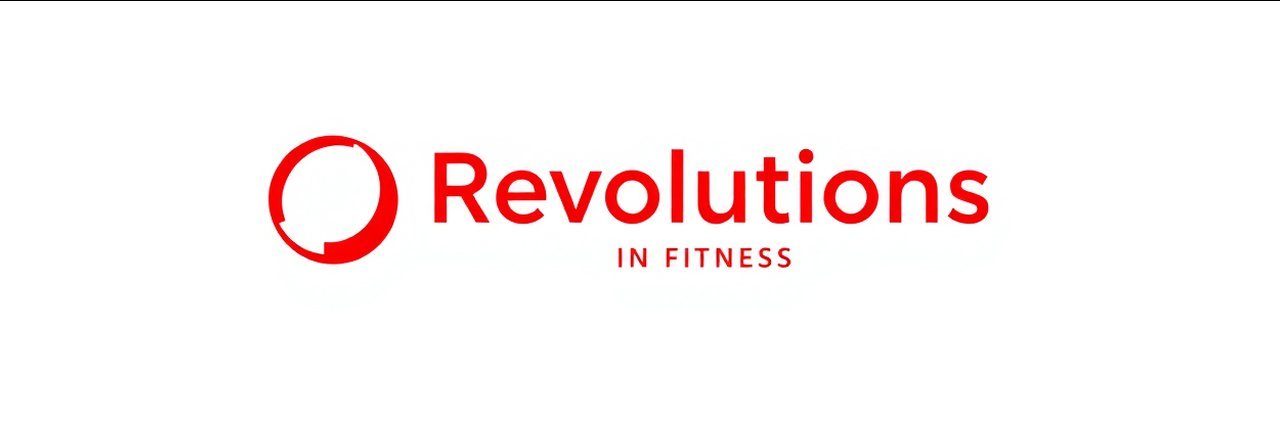 Revolutions in Fitness logo for physical therapy Bay Area on white background
